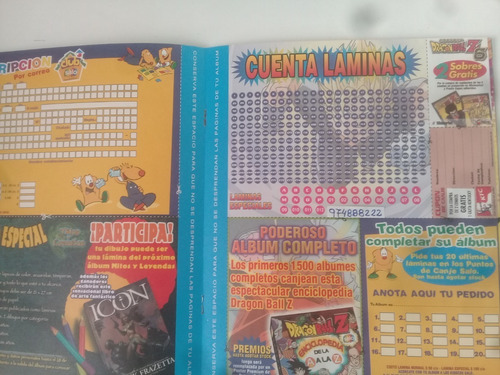 Album Dragon Ball Z 6 - Salo- Año 2000- (Usado)