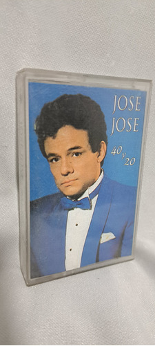 Casete.  José José  40 Y 20 