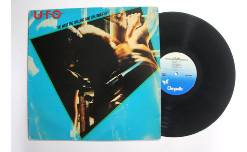 Gusanobass Lp Ufo The Wild The Willing An.. 1981 Importado