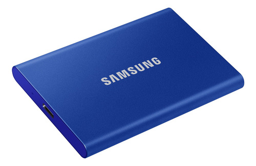 Imagen 4 de 4 de Disco sólido externo Samsung Portable SSD T7 MU-PC1T0 1TB azul
