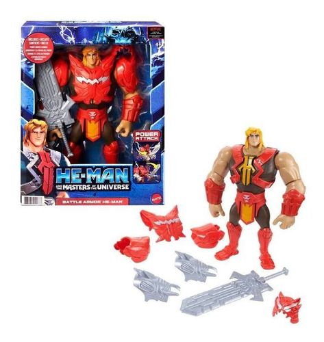 Figura De Accion He Man Battle Armor