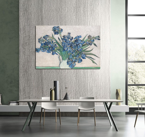 Vinilo Decorativo 40x60cm Vincent Van Gogh Roses