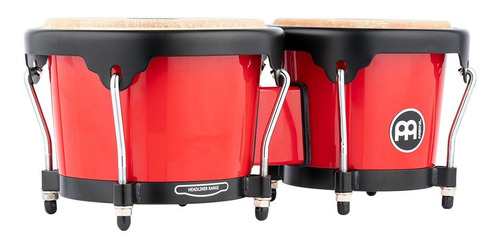 Meinl Hb50 Red Bongos De Plástico Abs 6.5 Y 7.5 Pulgadas