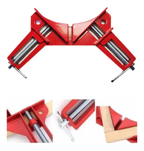 Kit 4 Grampos Angular + Adaptador Tico-tico - Charbs