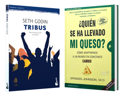 Tribus Seth Godin + Quién Se Ha Llevado Queso Pack 2 Libros