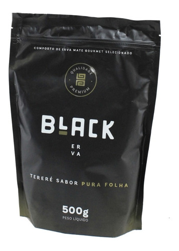 Erva Mate Para Tereré Black Gourmet Pura Folha