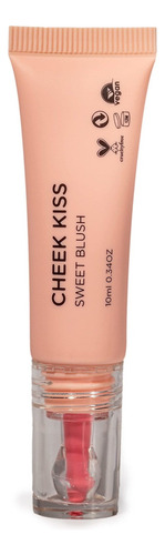 Cloud Paint - Rubor natural - Cor beijada pelo sol - Blush líquido F
