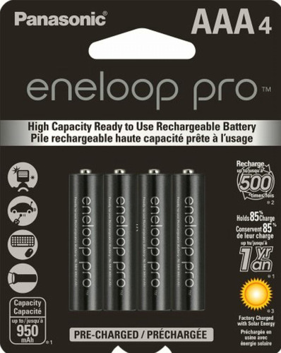 Panasonic Eneloop Pro Nuevas Baterías Recargables De