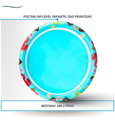 Piscina inflable infantil Bestway Children's de 200 litros para niñas