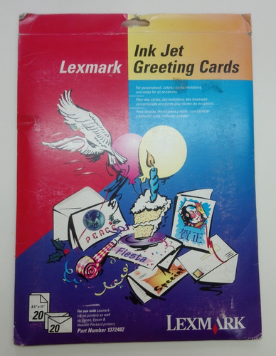 Tarjetas De Invitación Lexmark  Greeting Cards, Nuevo