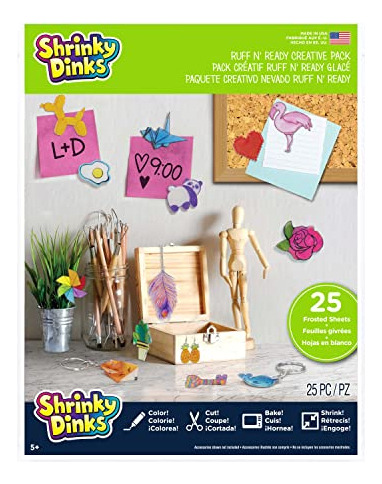 Conjunto De Atividades De Artes E Ofícios Just Play Shrinky