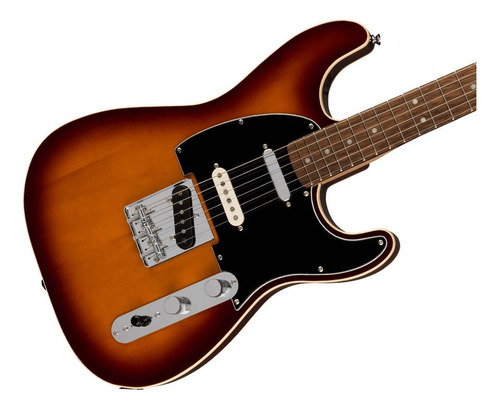 Squier Paranormal Custom Nashville Stratocaster, Chocolate Material del diapasón Laurel Orientación de la mano Diestro