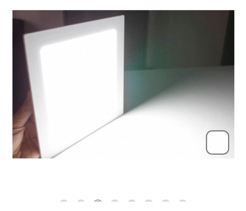 Luminária Led 18w Embutir Quadrado 22x22 Forro De Gesso Pvc