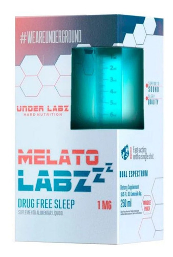 Melato Labz Melatonina Liquida (250ml) Under Labz
