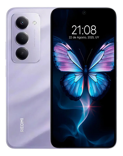 Xiaomi Redmi 15 12gb Ram 128gb Dual Sim 50mp Fm Impressão digital Dimm Violeta