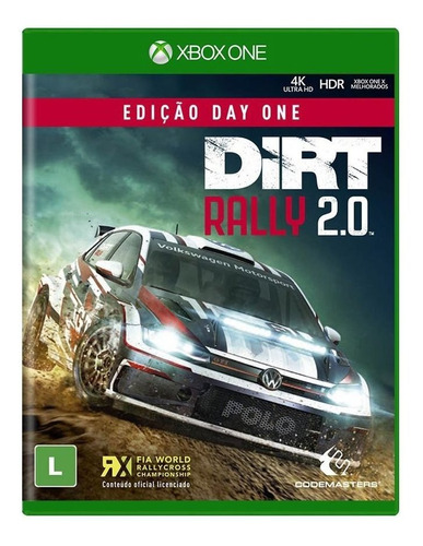 Dirt Rally 2.0 - Xbox One - Midia Fisica Lacrado