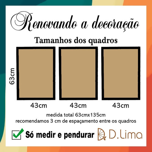 Conjunto Quadros Abstrato Formas Arquitetura Escritório Sala Cor da armação moldura preta