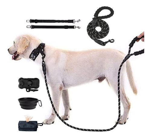 Kit De Correa Para Perros Retráctil De Viaje