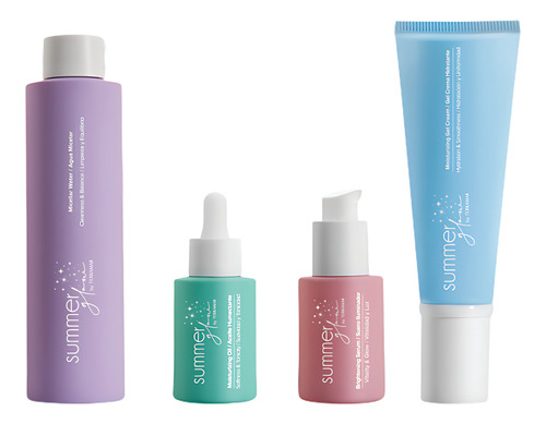 Colección Facial Summer Glow Piel Joven 4 Productos Terramar