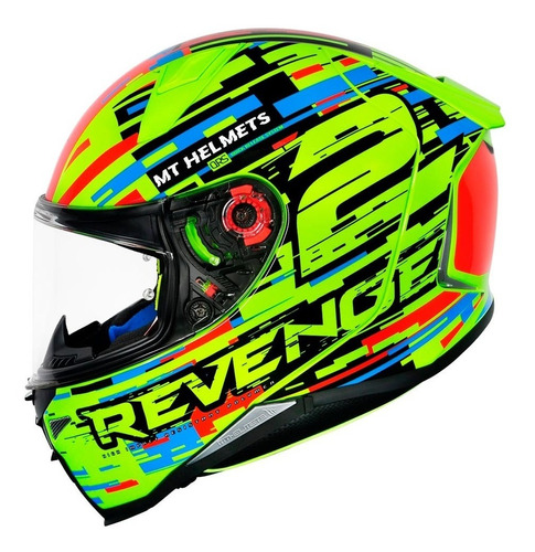 Capacete Mt Revenge 2 Baye Yellow