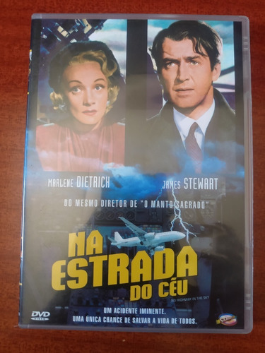 Dvd Na Estrada Do Céu C/ James Stewart P/b Classic Raro