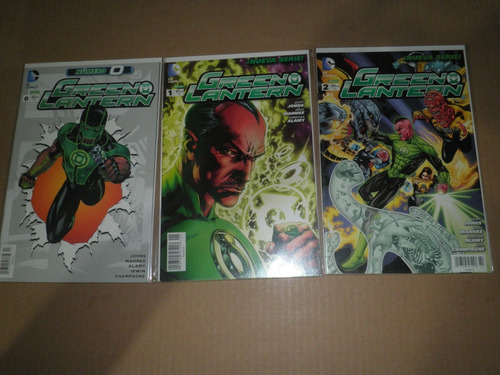 Green Lantern The New 52 0-12 Y Annual Televisa (Usado)