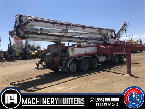 Imagen 3 de 5 de Bomba De Concreto 1998 Mack 42 Mts,concreto,bombas
