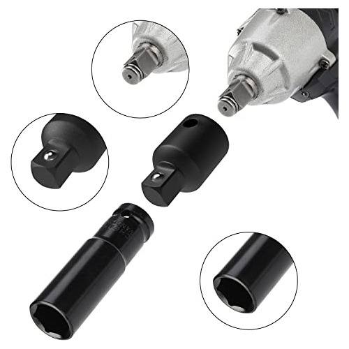 Bates Juo De Adaptadores Y Reductor De Enchufe De Impacto,