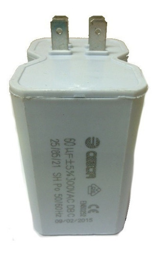 Capacitador Condensador Cesca 60mf 300v Pedrollo 1hp Cpm620