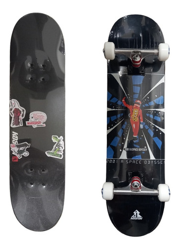 Patineta Tabla Skate Koston Para Adulto Leaf 8.0 Con Sticker