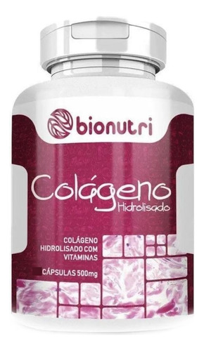 Colágeno Hidrolizado C/vitaminas C D E 120 Capsulas