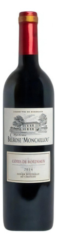 Vinho Chateau Belrose Moncaillou Côtes De Bordeaux 750 Ml