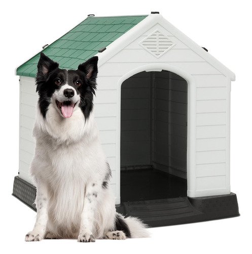 Monibloom Casa Para Perros Grandes, Refugio De Plastico Para