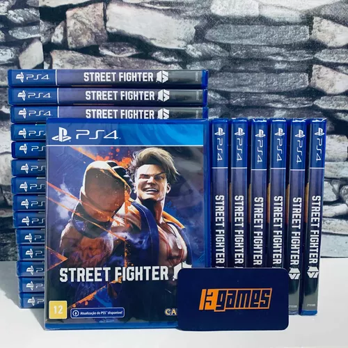 Street Fighter 6 - Jogo Ps4 Mídia Física