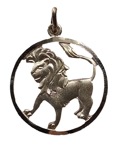 Zodiaco Dije Plata 925 Signo Leo Todos Los Signos