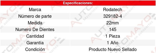Banda Distribucion O Tiempo Miata 1.8l L4 01 Al 04 5654770