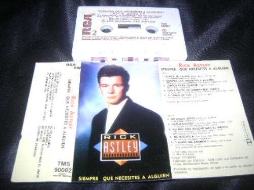 Rick Astley - Siempre Que Necesites A Alguien * Cassette