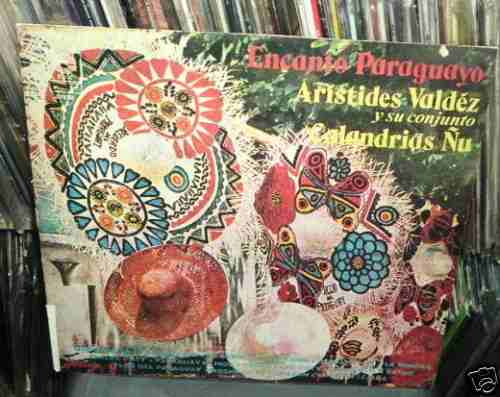 Aristides Valdez Encanto Paraguayo Vinilo Argentino Promo