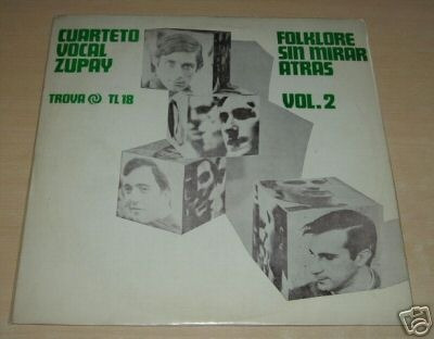 Cuarteto Zupay Folklore Sin Mirar Vol Ii Vinilo Argentino