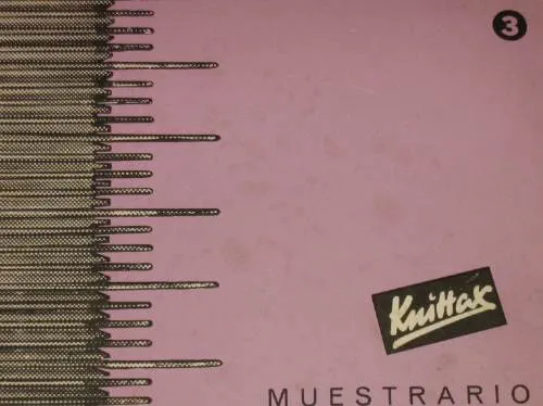 comprar Maquinas De Tejer Knittax, Muestrario De Puntos Digitalizado