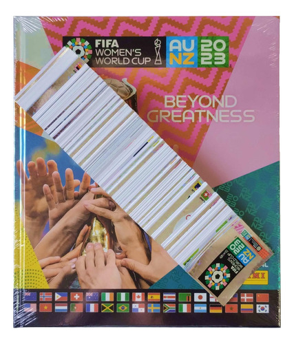 Album Capa Dura Prateado Copa Do Mundo 2023 Completo P/colar