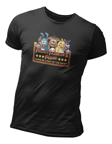 Playera De Five Nights At Freddy´s Personajes