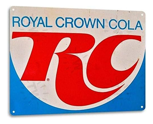 Royal Crown Rc Cola Logo Soda Pop Ad Vintage Look Retro...