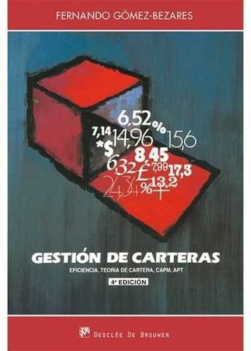 Gestion De Carteras 4ª Edicion - Gomez-bezares, Fernando...