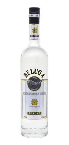 Vodka Beluga Noble 700ml. - Envíos