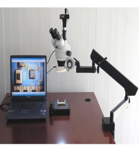Amscope Sm-6tx-frl Microscopio De Zoom Estéreo Trinocular