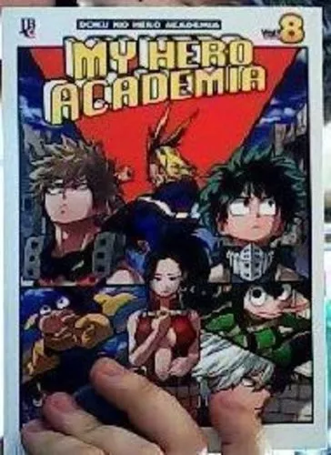 Livro My Hero Academia 08 de Kohei Horikoshi (Português)