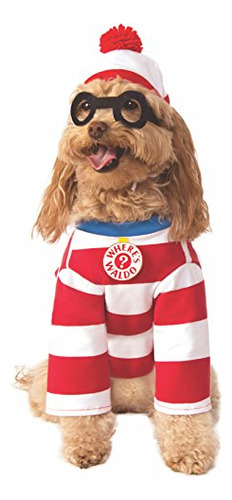 Rubies Wheres Waldo Woof Disfraz De Mascota