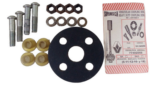 Kit Goma Coupling Para Sector O Cajetin De Renault 5 11 12