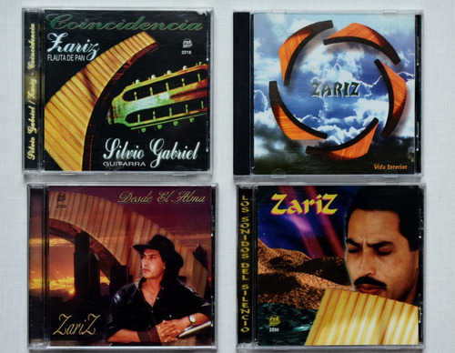 Cd: Zariz (flauta Pan), Silvio Gabriel, Guitarra, Varios C 